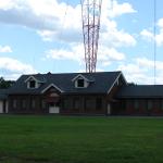 Transmitter building