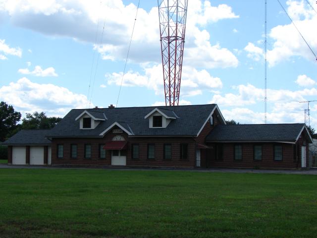 Transmitter building