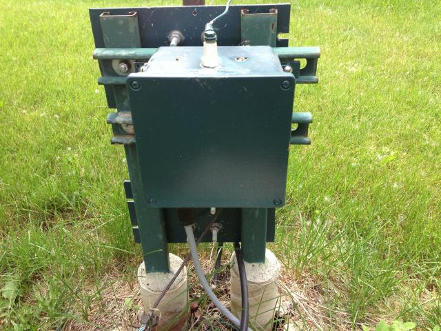 Tuning box for 30/15 meter vertical