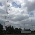 Three towers and building