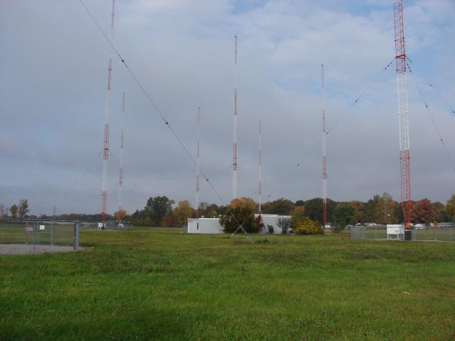 Six western and center towers