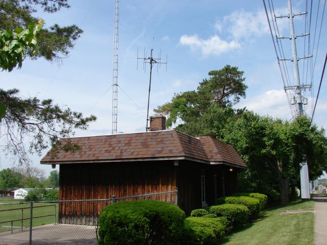 Transmitter building