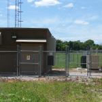 Transmitter building