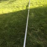 Antenna along ground