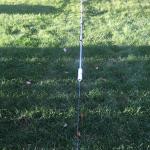 Antenna on ground, viewing from the top