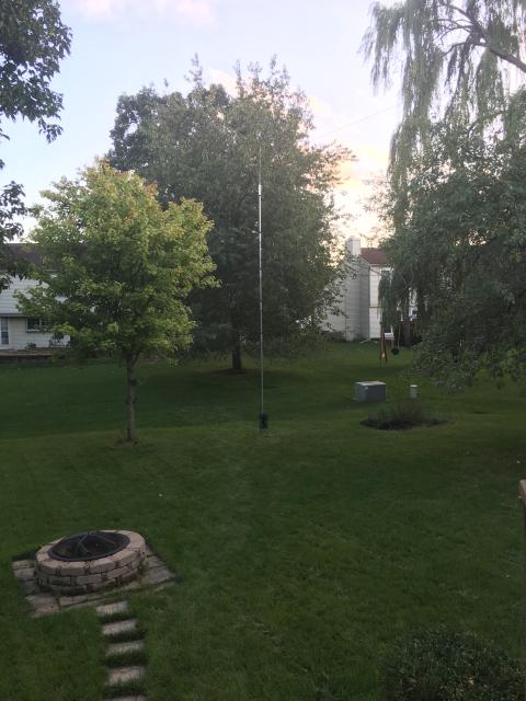 Completed antenna