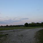 Site of former concrete tower