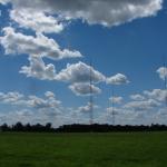 Most of the array looking west