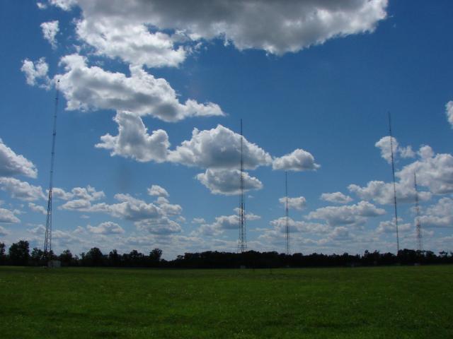 Most of the array looking west