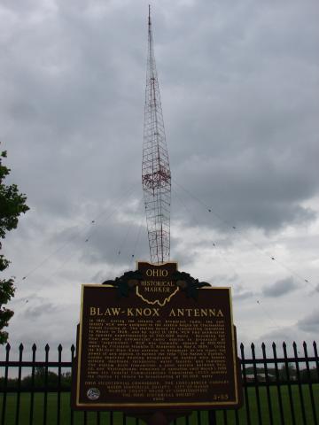 Historical marker and tower