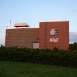 AT&T building at site