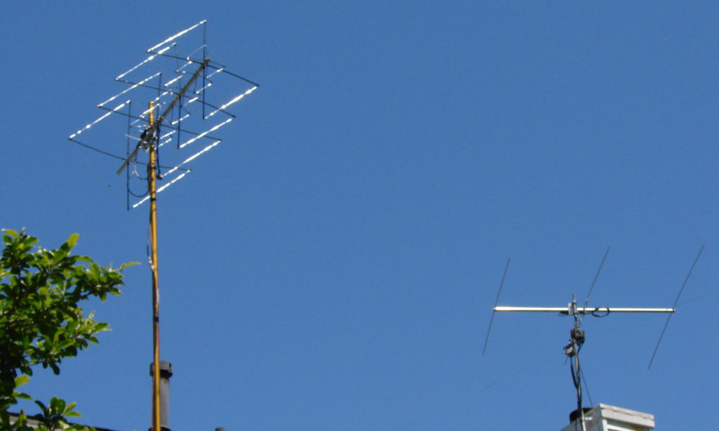 Hustler 6BTV Vertical Antenna Installation Amateur Radio Station NF8M